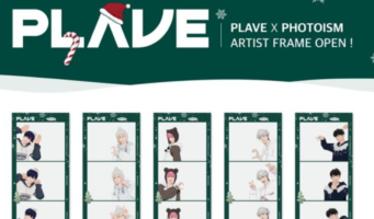 Virtual idol frames are also available at Photoism